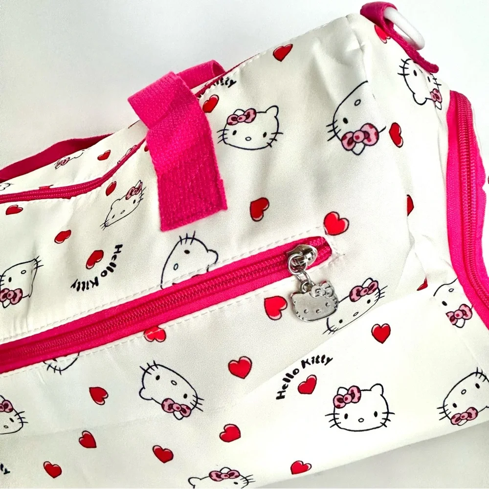 ❤️Hello Kitty Adorable 5-Piece Duffel Travel Bag Bundle! - Picture 5 of 12